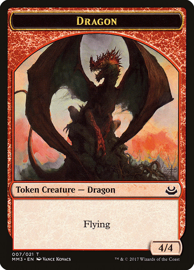 Dragon [Modern Masters 2017 Tokens] | Exor Games New Glasgow