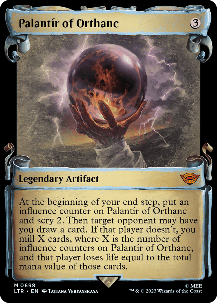 Palantir of Orthanc [The Lord of the Rings: Tales of Middle-Earth Showcase Scrolls] | Exor Games New Glasgow