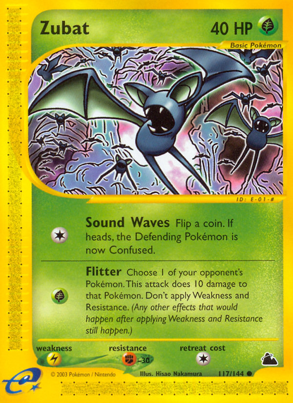 Zubat (117/144) [Skyridge] | Exor Games New Glasgow