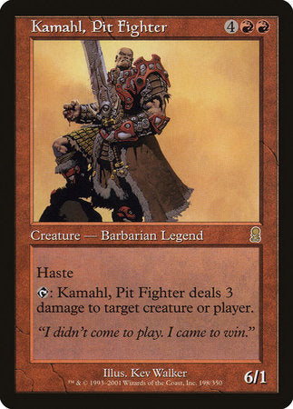 Kamahl, Pit Fighter [Odyssey] | Exor Games New Glasgow