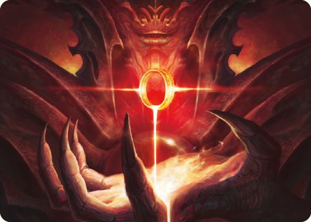 Sol Ring Art Card [The Lord of the Rings: Tales of Middle-earth Art Series] | Exor Games New Glasgow