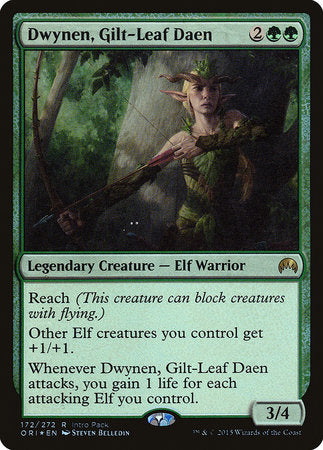 Dwynen, Gilt-Leaf Daen [Magic Origins Promos] | Exor Games New Glasgow