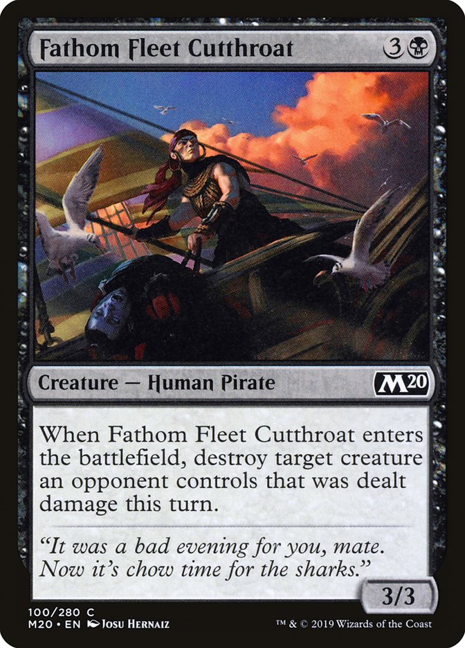 Fathom Fleet Cutthroat [Core Set 2020] | Exor Games New Glasgow