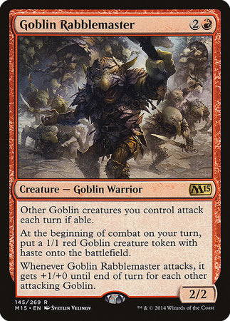 Goblin Rabblemaster [Magic 2015] | Exor Games New Glasgow