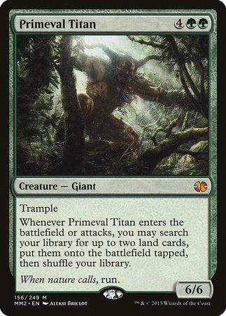 Primeval Titan [Modern Masters 2015] | Exor Games New Glasgow