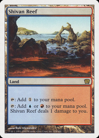 Shivan Reef [Ninth Edition] | Exor Games New Glasgow