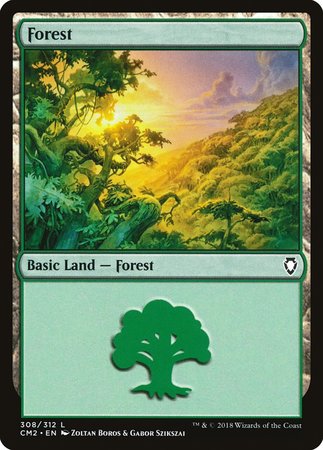 Forest (308) [Commander Anthology Volume II] | Exor Games New Glasgow