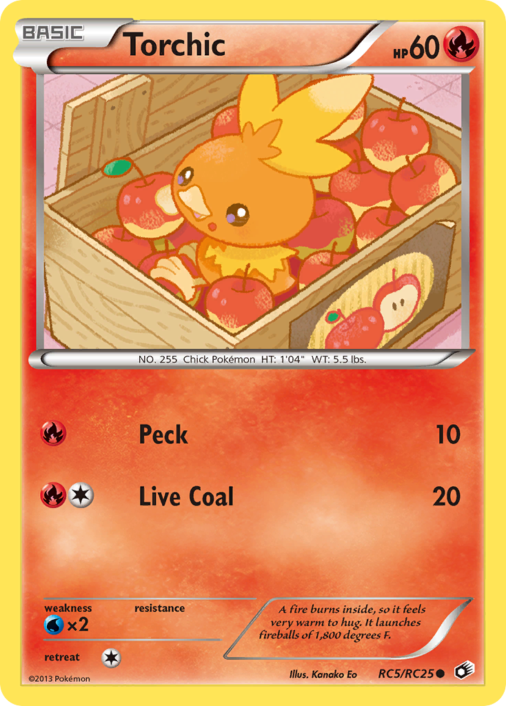 Torchic (RC5/RC25) [Black & White: Legendary Treasures] | Exor Games New Glasgow