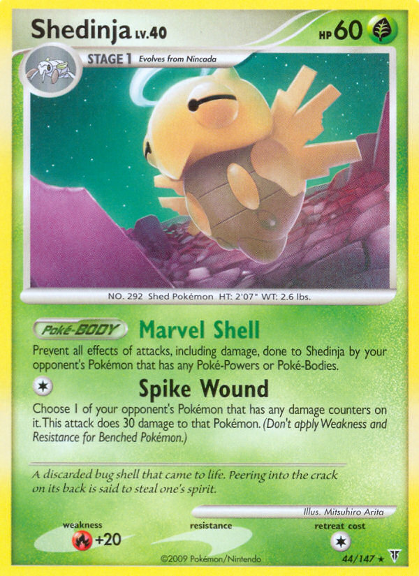 Shedinja (44/147) [Platinum: Supreme Victors] | Exor Games New Glasgow