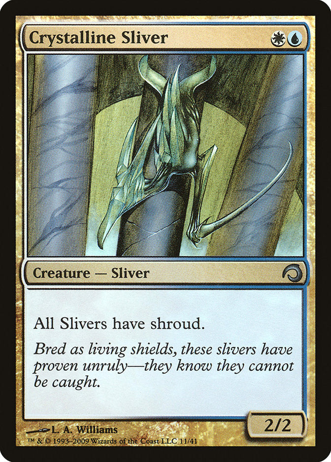 Crystalline Sliver [Premium Deck Series: Slivers] | Exor Games New Glasgow