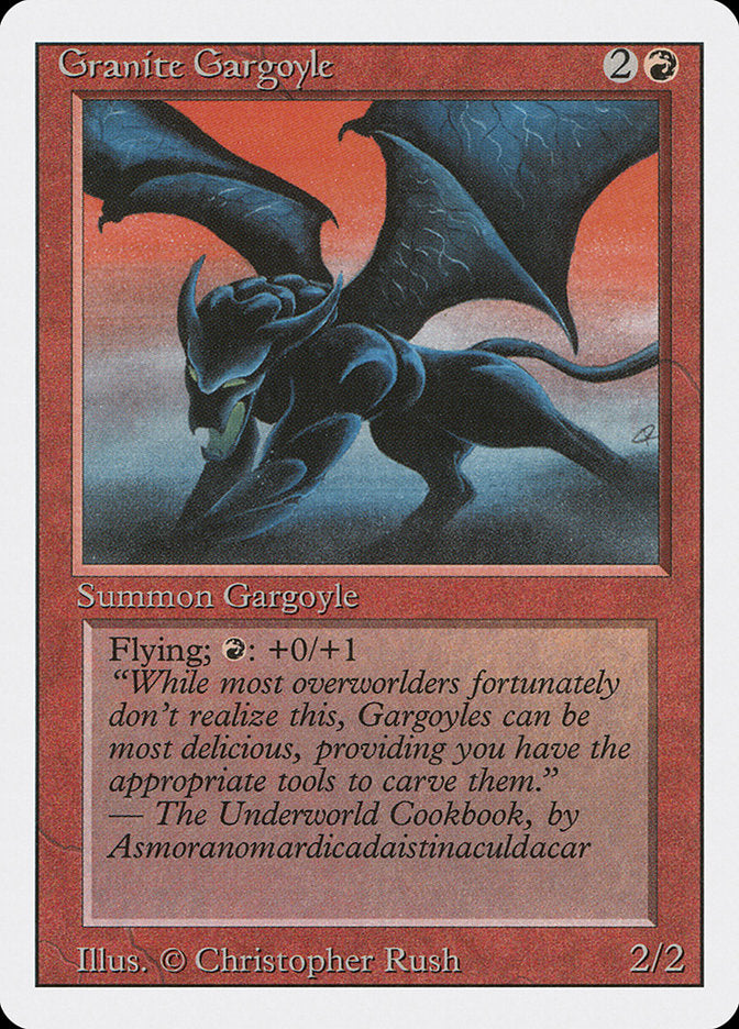 Granite Gargoyle [Revised Edition] | Exor Games New Glasgow