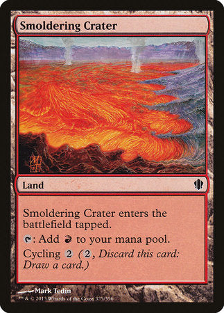 Smoldering Crater [Commander 2013] | Exor Games New Glasgow