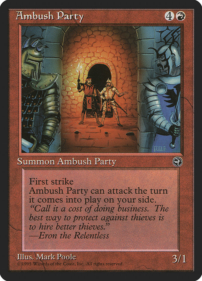 Ambush Party (Eron Flavor Text) [Homelands] | Exor Games New Glasgow