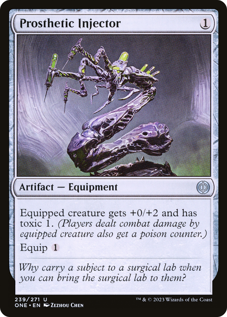 Prosthetic Injector [Phyrexia: All Will Be One] | Exor Games New Glasgow