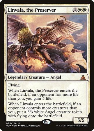 Linvala, the Preserver [Oath of the Gatewatch] | Exor Games New Glasgow