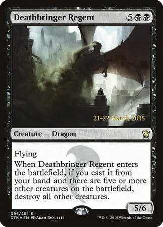 Deathbringer Regent [Dragons of Tarkir Promos] | Exor Games New Glasgow