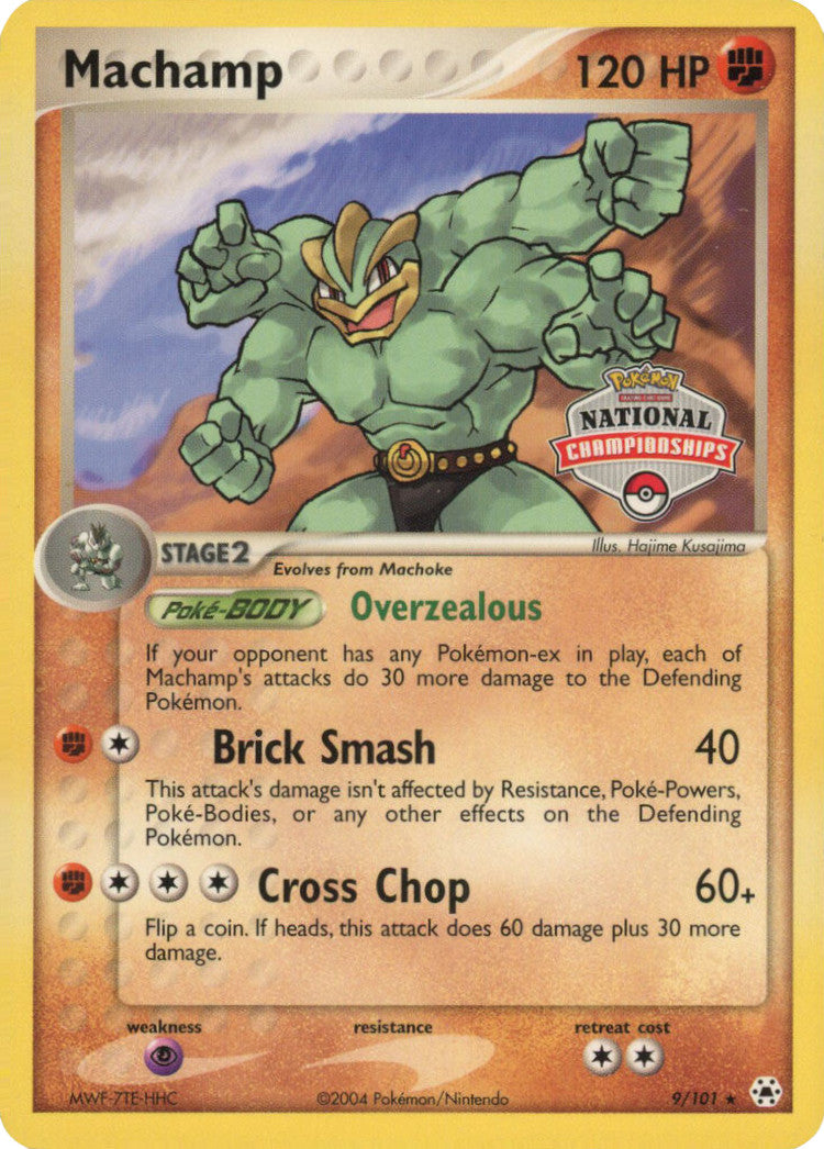 Machamp (9/101) (National Championships Promo) [EX: Hidden Legends] | Exor Games New Glasgow