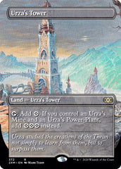 Urza's Tower (Borderless) [Double Masters] | Exor Games New Glasgow