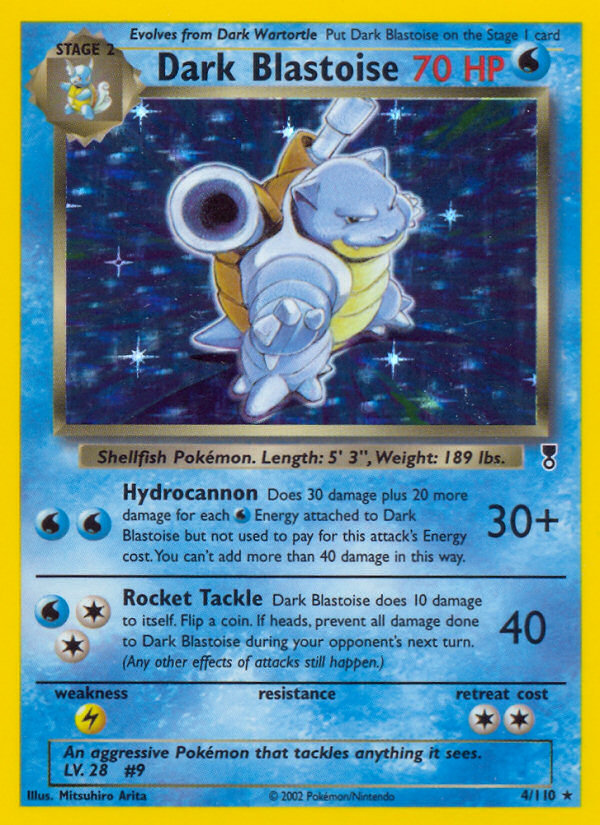 Dark Blastoise (4/110) [Legendary Collection] | Exor Games New Glasgow