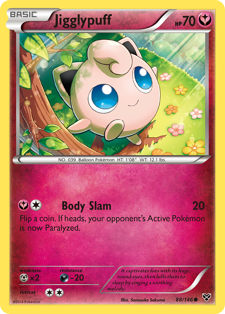 Jigglypuff (88/146) [XY: Base Set] | Exor Games New Glasgow