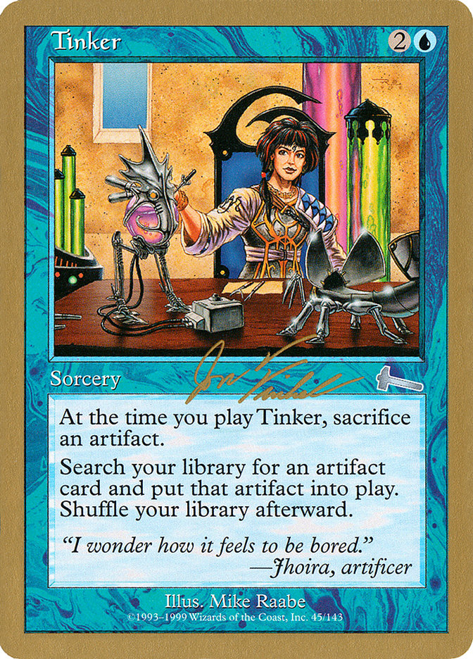 Tinker (Jon Finkel) [World Championship Decks 2000] | Exor Games New Glasgow