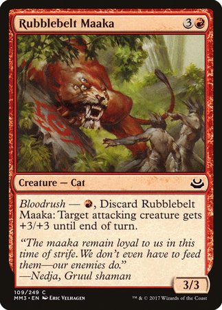 Rubblebelt Maaka [Modern Masters 2017] | Exor Games New Glasgow