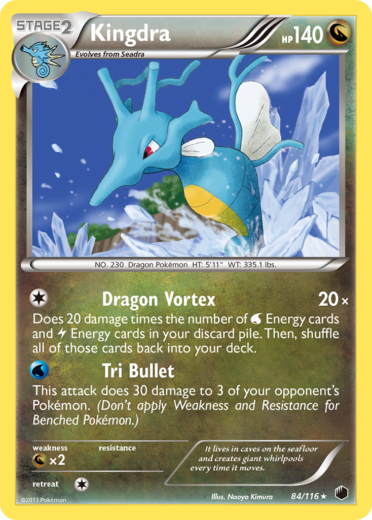 Kingdra (84/116) [Black & White: Plasma Freeze] | Exor Games New Glasgow