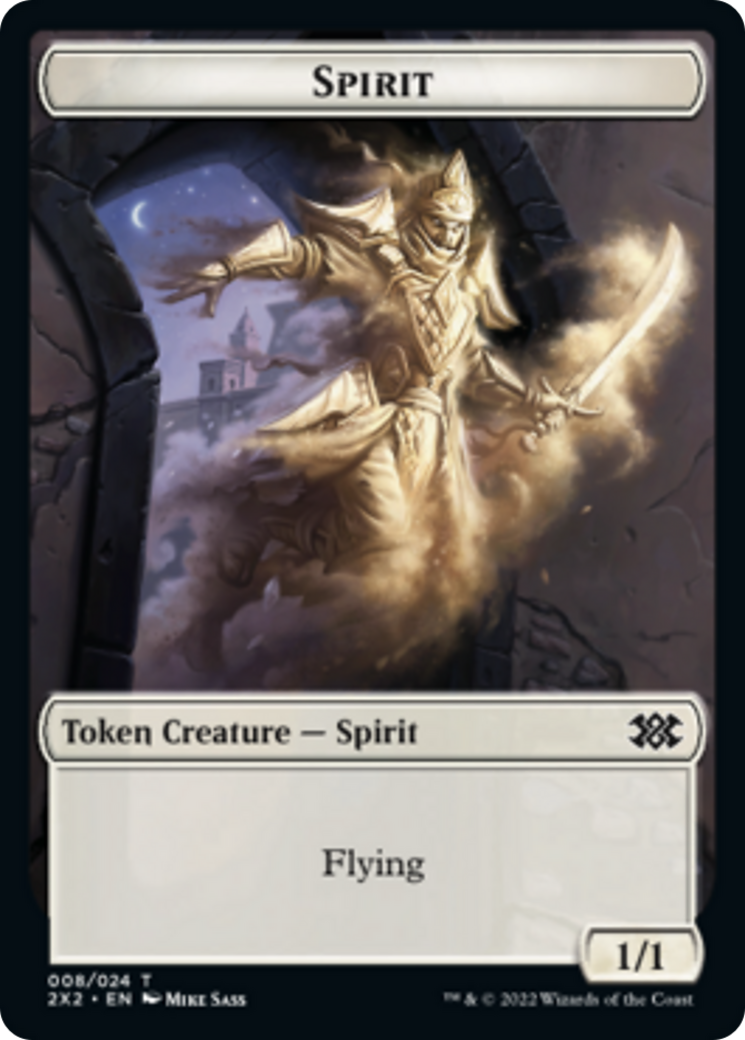 Bear // Spirit Double-sided Token [Double Masters 2022 Tokens] | Exor Games New Glasgow