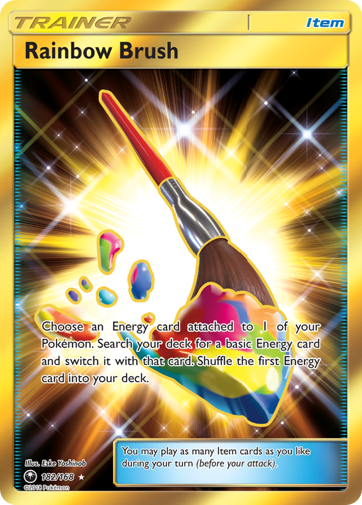 Rainbow Brush (182/168) [Sun & Moon: Celestial Storm] | Exor Games New Glasgow