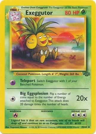 Exeggutor (35/64) [Jungle Unlimited] | Exor Games New Glasgow