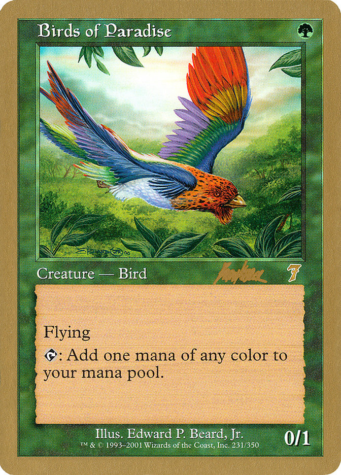 Birds of Paradise (Brian Kibler) [World Championship Decks 2002] | Exor Games New Glasgow