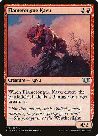Flametongue Kavu [Commander 2014] | Exor Games New Glasgow