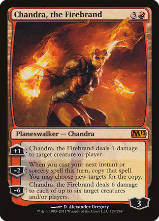 Chandra, the Firebrand [Magic 2012] | Exor Games New Glasgow