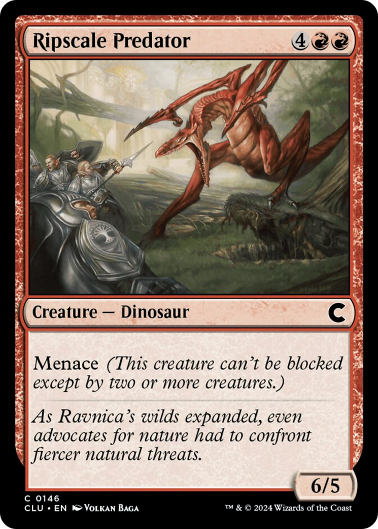 Ripscale Predator [Ravnica: Clue Edition] | Exor Games New Glasgow