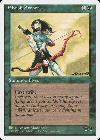 Elvish Archers [Fourth Edition] | Exor Games New Glasgow