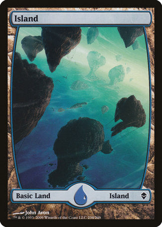 Island (234) - Full Art [Zendikar] | Exor Games New Glasgow