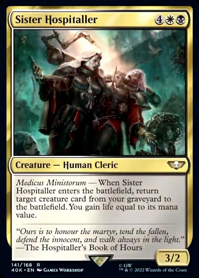Sister Hospitaller [Universes Beyond: Warhammer 40,000] | Exor Games New Glasgow