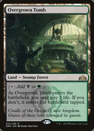 Overgrown Tomb [Guilds of Ravnica] | Exor Games New Glasgow