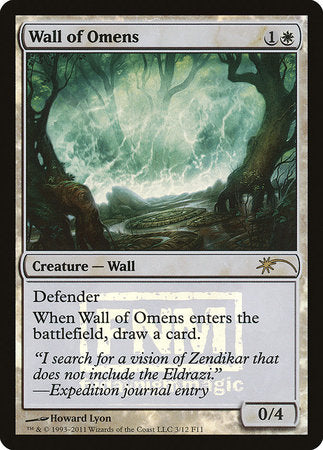 Wall of Omens [Friday Night Magic 2011] | Exor Games New Glasgow
