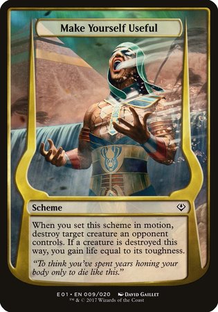 Make Yourself Useful (Archenemy: Nicol Bolas) [Archenemy: Nicol Bolas Schemes] | Exor Games New Glasgow