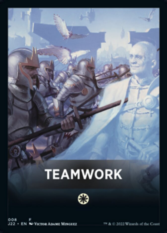 Teamwork Theme Card [Jumpstart 2022 Front Cards] | Exor Games New Glasgow