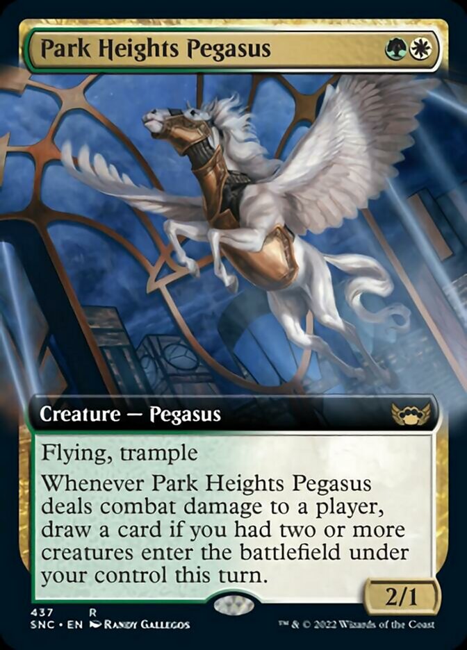 Park Heights Pegasus (Extended Art) [Streets of New Capenna] | Exor Games New Glasgow