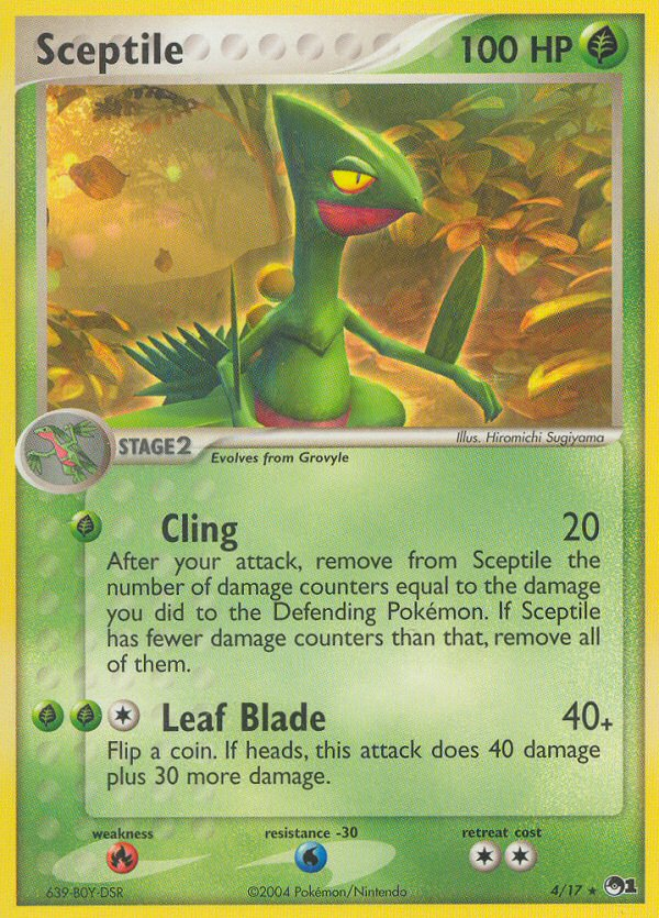 Sceptile (4/17) [POP Series 1] | Exor Games New Glasgow