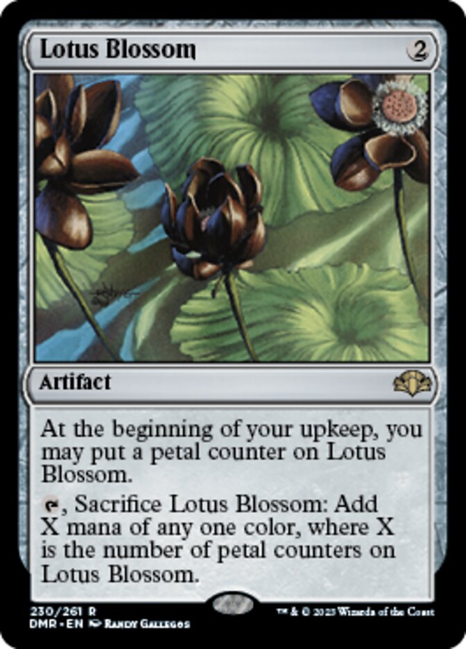 Lotus Blossom [Dominaria Remastered] | Exor Games New Glasgow