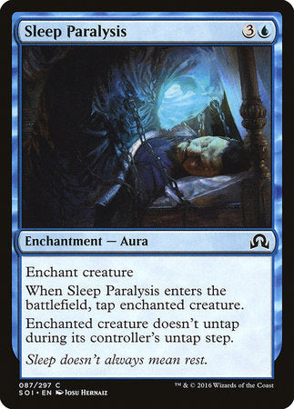 Sleep Paralysis [Shadows over Innistrad] | Exor Games New Glasgow