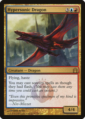 Hypersonic Dragon [Return to Ravnica] | Exor Games New Glasgow