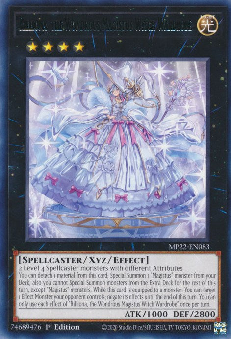 Rilliona, the Wondrous Magistus Witch Wardrobe [MP22-EN083] Rare | Exor Games New Glasgow