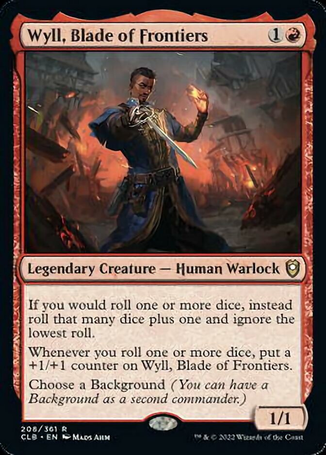 Wyll, Blade of Frontiers [Commander Legends: Battle for Baldur's Gate] | Exor Games New Glasgow