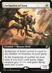 Archpriest of Iona (Extended Art) [Zendikar Rising] | Exor Games New Glasgow