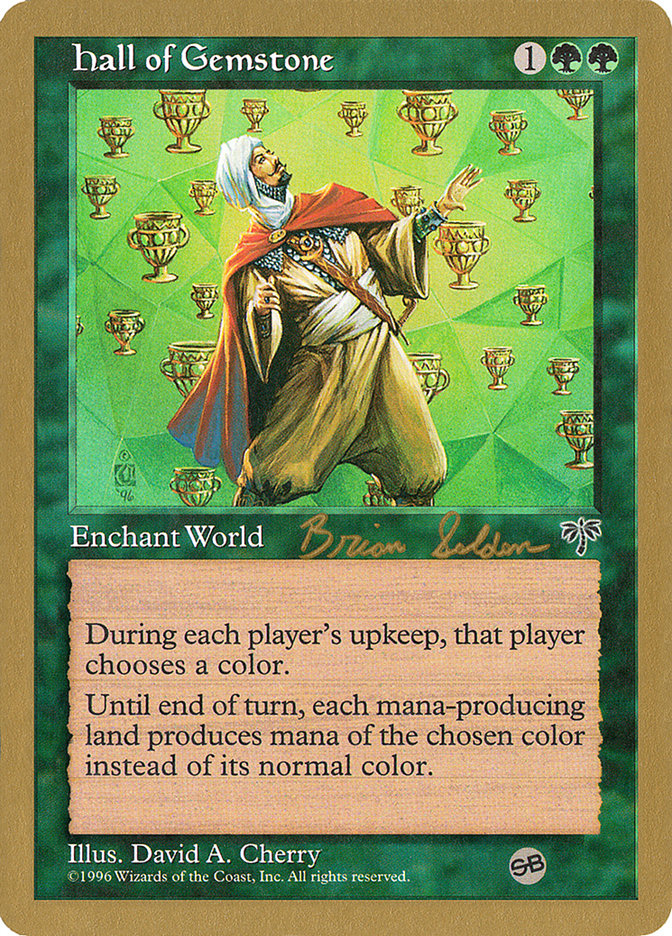 Hall of Gemstone (Brian Selden) (SB) [World Championship Decks 1998] | Exor Games New Glasgow